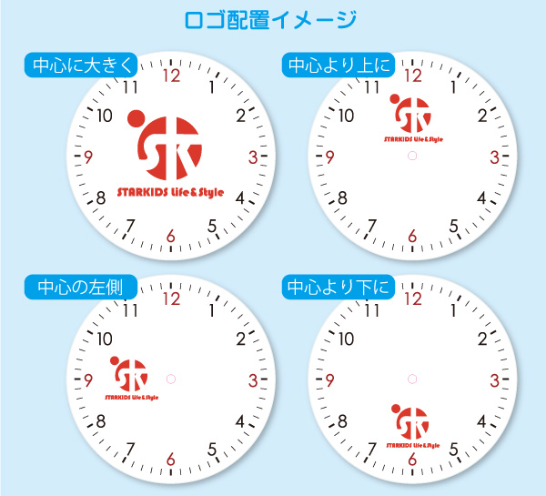 ロゴマークの配置イメージ